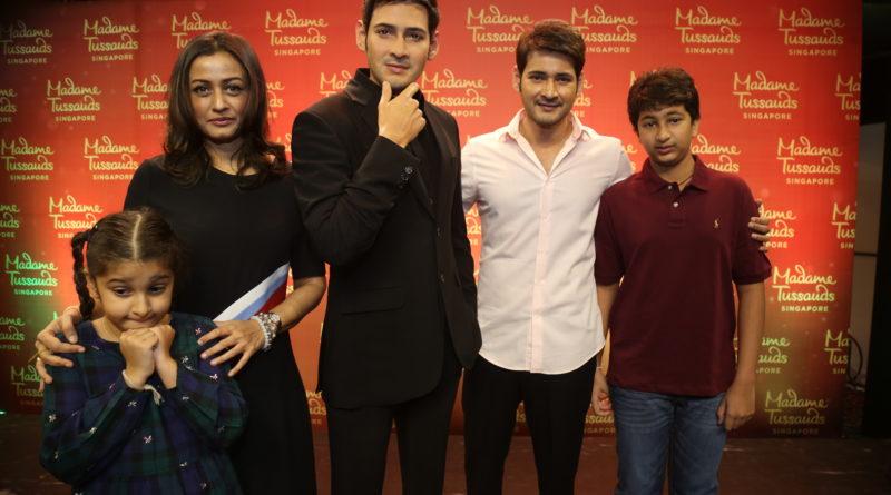 Mahesh launches his Madame Tussauds wax statue at AMB Cinemas