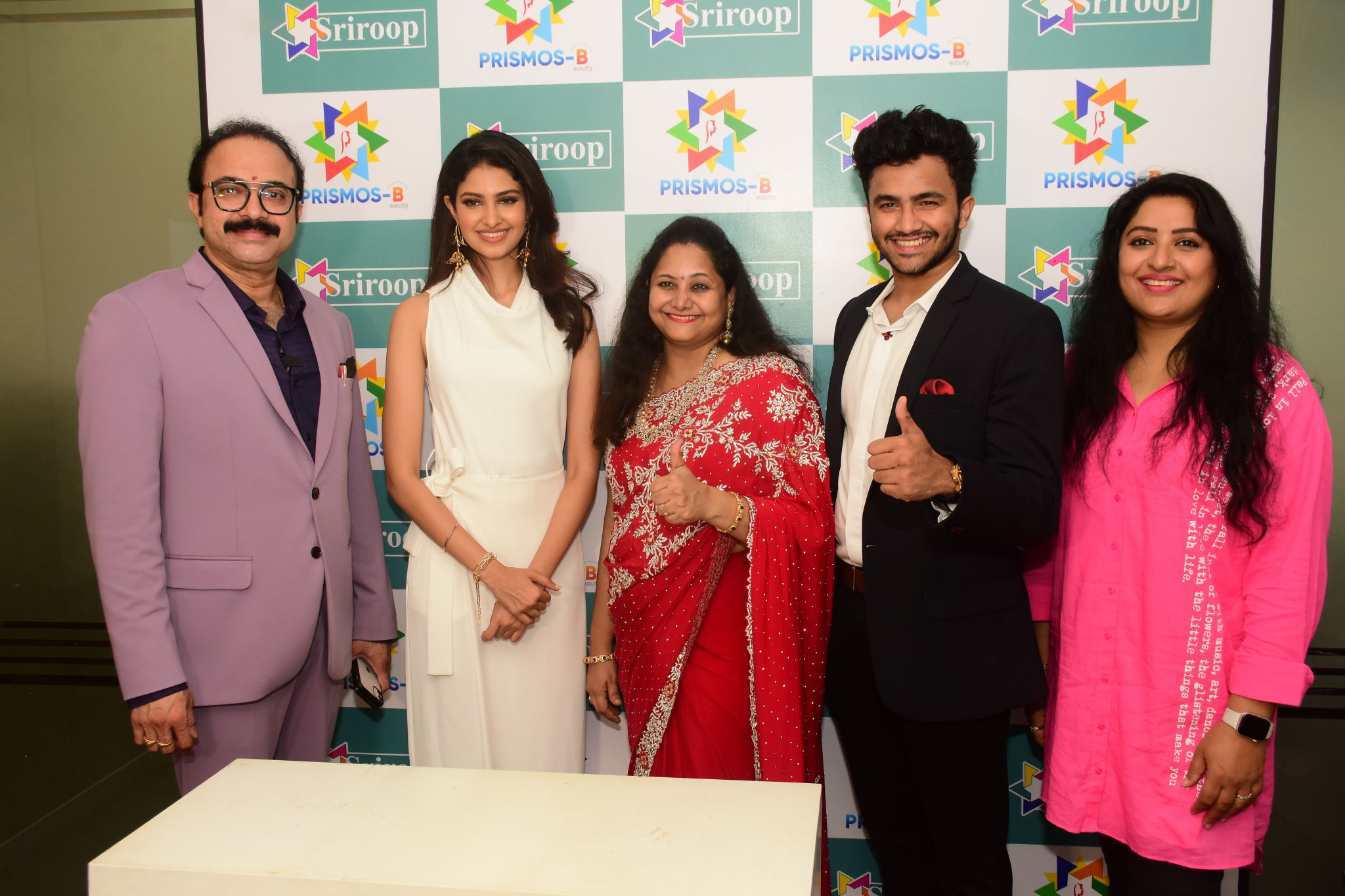 Sriroop Clinic for Skin  Hair Launch by Miss India World 2019 Manasa  Varanasi  SANTOSHAM MAGAZINE